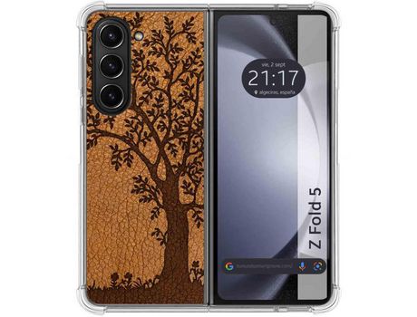 Funda para Samsung Galaxy Z Fold 5 5G TUMUNDOSMARTPHONE de Silicona con Diseño - Mulicolor