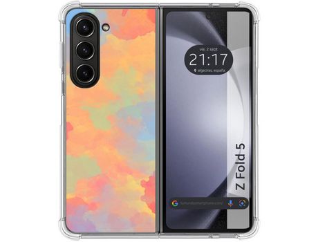 Funda para Samsung Galaxy Z Fold 5 5G TUMUNDOSMARTPHONE de Silicona con Diseño - Mulicolor
