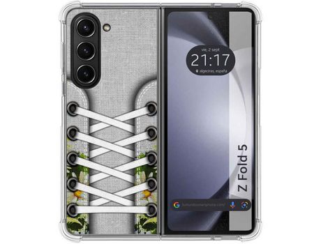 Funda para Samsung Galaxy Z Fold 5 5G TUMUNDOSMARTPHONE de Silicona con Diseño - Mulicolor