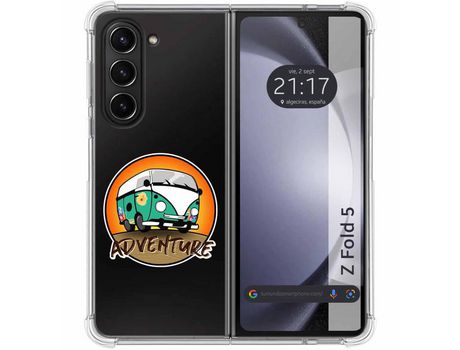 Funda para Samsung Galaxy Z Fold 5 5G TUMUNDOSMARTPHONE de Silicona con Diseño - Mulicolor