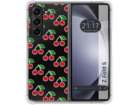 Funda para Samsung Galaxy Z Fold 5 5G TUMUNDOSMARTPHONE de Silicona con Diseño - Mulicolor
