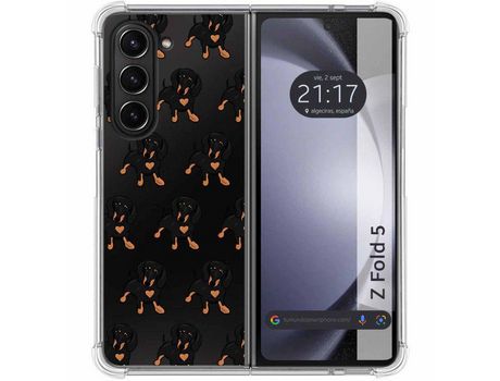Funda para Samsung Galaxy Z Fold 5 5G TUMUNDOSMARTPHONE de Silicona con Diseño - Mulicolor