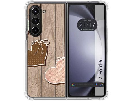 Funda para Samsung Galaxy Z Fold 5 5G TUMUNDOSMARTPHONE de Silicona con Diseño - Mulicolor