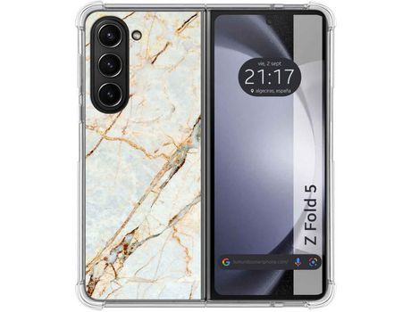 Funda para Samsung Galaxy Z Fold 5 5G TUMUNDOSMARTPHONE de Silicona con Diseño - Mulicolor