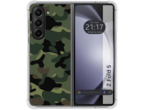 Funda para Samsung Galaxy Z Fold 5 5G TUMUNDOSMARTPHONE de Silicona con Diseño - Mulicolor