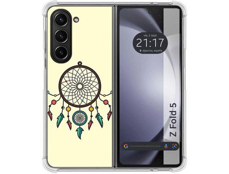 Funda para Samsung Galaxy Z Fold 5 5G TUMUNDOSMARTPHONE de Silicona con Diseño - Mulicolor