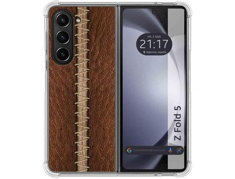Funda para Samsung Galaxy Z Fold 5 5G TUMUNDOSMARTPHONE de Silicona con Diseño - Mulicolor