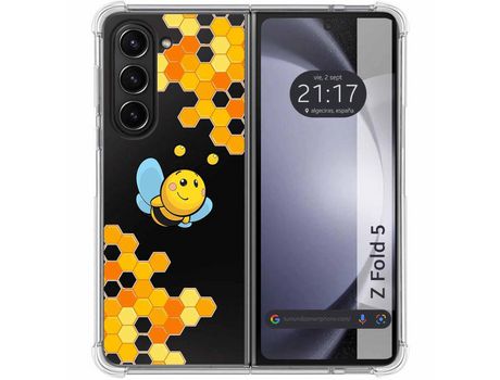 Funda para Samsung Galaxy Z Fold 5 5G TUMUNDOSMARTPHONE de Silicona con Diseño - Mulicolor