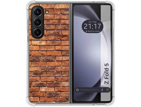 Funda para Samsung Galaxy Z Fold 5 5G TUMUNDOSMARTPHONE de Silicona con Diseño - Mulicolor