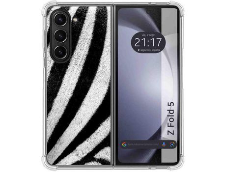 Funda para Samsung Galaxy Z Fold 5 5G TUMUNDOSMARTPHONE de Silicona con Diseño - Mulicolor