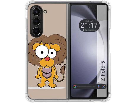 Funda para Samsung Galaxy Z Fold 5 5G TUMUNDOSMARTPHONE de Silicona con Diseño - Mulicolor