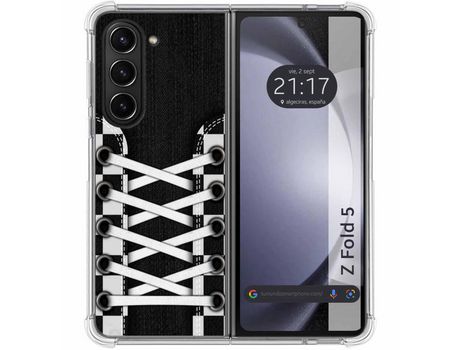 Funda para Samsung Galaxy Z Fold 5 5G TUMUNDOSMARTPHONE de Silicona con Diseño - Mulicolor