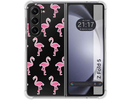 Funda para Samsung Galaxy Z Fold 5 5G TUMUNDOSMARTPHONE de Silicona con Diseño - Mulicolor