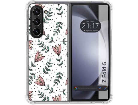 Funda para Samsung Galaxy Z Fold 5 5G TUMUNDOSMARTPHONE de Silicona con Diseño - Mulicolor
