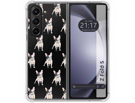 Funda para Samsung Galaxy Z Fold 5 5G TUMUNDOSMARTPHONE de Silicona con Diseño - Mulicolor