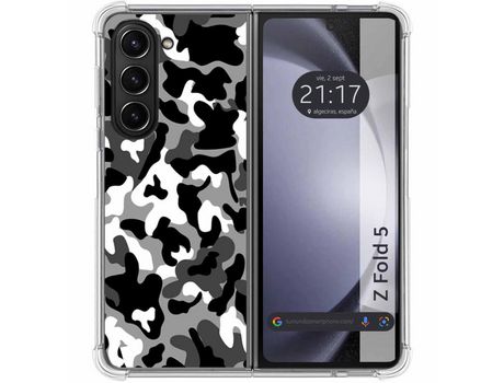 Funda para Samsung Galaxy Z Fold 5 5G TUMUNDOSMARTPHONE de Silicona con Diseño - Mulicolor
