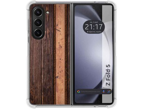 Funda para Samsung Galaxy Z Fold 5 5G TUMUNDOSMARTPHONE de Silicona con Diseño - Mulicolor