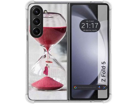 Funda para Samsung Galaxy Z Fold 5 5G TUMUNDOSMARTPHONE de Silicona con Diseño - Mulicolor