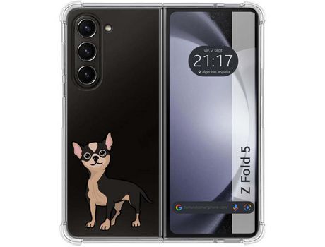 Funda para Samsung Galaxy Z Fold 5 5G TUMUNDOSMARTPHONE de Silicona con Diseño - Mulicolor