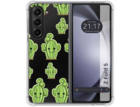 Funda para Samsung Galaxy Z Fold 5 5G TUMUNDOSMARTPHONE de Silicona con Diseño - Mulicolor