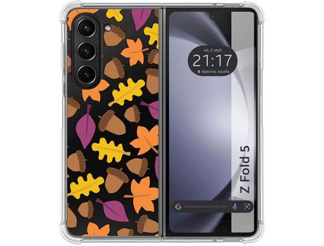Funda para Samsung Galaxy Z Fold 5 5G TUMUNDOSMARTPHONE de Silicona con Diseño - Mulicolor