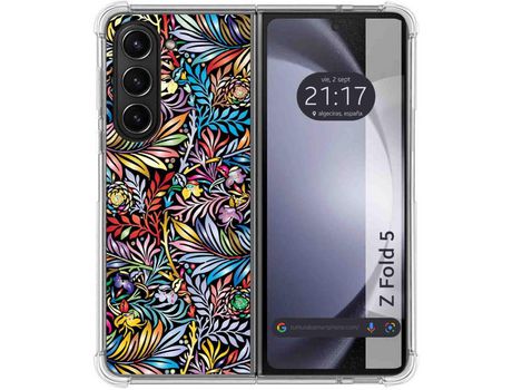 Funda para Samsung Galaxy Z Fold 5 5G TUMUNDOSMARTPHONE de Silicona con Diseño - Mulicolor