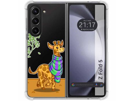 Funda para Samsung Galaxy Z Fold 5 5G TUMUNDOSMARTPHONE de Silicona con Diseño - Mulicolor