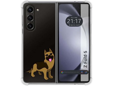 Funda para Samsung Galaxy Z Fold 5 5G TUMUNDOSMARTPHONE de Silicona con Diseño - Mulicolor