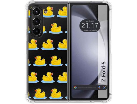 Funda para Samsung Galaxy Z Fold 5 5G TUMUNDOSMARTPHONE de Silicona con Diseño - Mulicolor