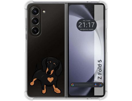 Funda para Samsung Galaxy Z Fold 5 5G TUMUNDOSMARTPHONE de Silicona con Diseño - Mulicolor