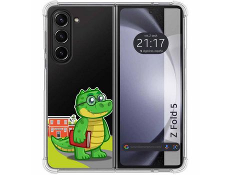 Funda para Samsung Galaxy Z Fold 5 5G TUMUNDOSMARTPHONE de Silicona con Diseño - Mulicolor