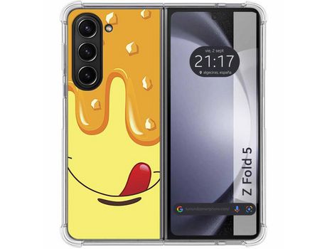 Funda para Samsung Galaxy Z Fold 5 5G TUMUNDOSMARTPHONE de Silicona con Diseño - Mulicolor
