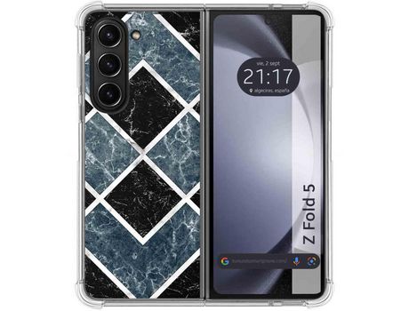 Funda para Samsung Galaxy Z Fold 5 5G TUMUNDOSMARTPHONE de Silicona con Diseño - Mulicolor