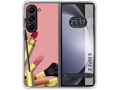 Funda para Samsung Galaxy Z Fold 5 5G TUMUNDOSMARTPHONE de Silicona con Diseño - Mulicolor