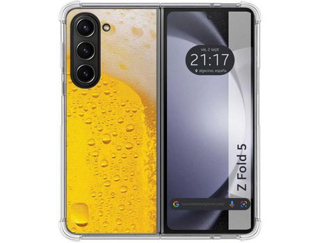 Funda para Samsung Galaxy Z Fold 5 5G TUMUNDOSMARTPHONE de Silicona con Diseño - Mulicolor
