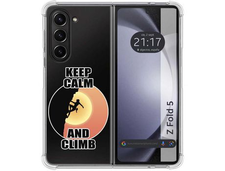Funda para Samsung Galaxy Z Fold 5 5G TUMUNDOSMARTPHONE de Silicona con Diseño - Mulicolor