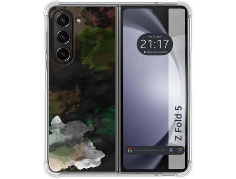 Funda para Samsung Galaxy Z Fold 5 5G TUMUNDOSMARTPHONE de Silicona con Diseño - Mulicolor