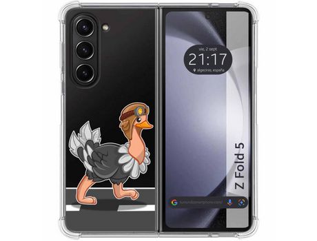 Funda para Samsung Galaxy Z Fold 5 5G TUMUNDOSMARTPHONE de Silicona con Diseño - Mulicolor