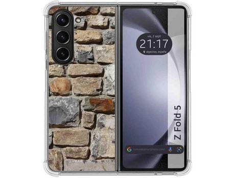 Funda para Samsung Galaxy Z Fold 5 5G TUMUNDOSMARTPHONE de Silicona con Diseño - Mulicolor