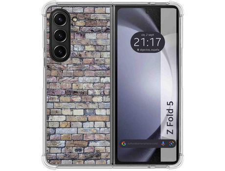 Funda para Samsung Galaxy Z Fold 5 5G TUMUNDOSMARTPHONE de Silicona con Diseño - Mulicolor