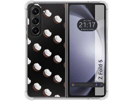 Funda para Samsung Galaxy Z Fold 5 5G TUMUNDOSMARTPHONE de Silicona con Diseño - Mulicolor