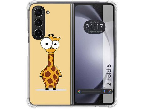 Funda para Samsung Galaxy Z Fold 5 5G TUMUNDOSMARTPHONE de Silicona con Diseño - Mulicolor