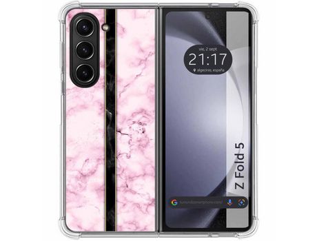 Funda para Samsung Galaxy Z Fold 5 5G TUMUNDOSMARTPHONE de Silicona con Diseño - Mulicolor