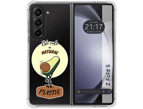 Funda para Samsung Galaxy Z Fold 5 5G TUMUNDOSMARTPHONE de Silicona con Diseño - Mulicolor