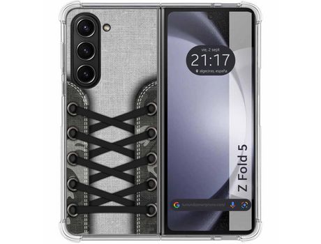Funda para Samsung Galaxy Z Fold 5 5G TUMUNDOSMARTPHONE de Silicona con Diseño - Mulicolor
