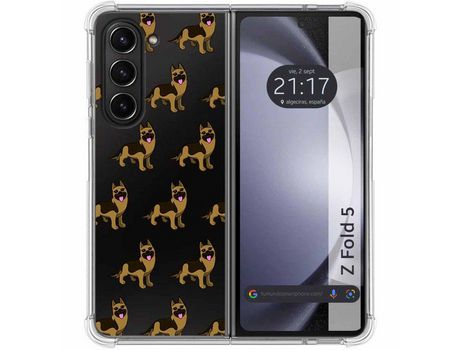 Funda para Samsung Galaxy Z Fold 5 5G TUMUNDOSMARTPHONE de Silicona con Diseño - Mulicolor