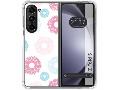 Funda para Samsung Galaxy Z Fold 5 5G TUMUNDOSMARTPHONE de Silicona con Diseño - Mulicolor