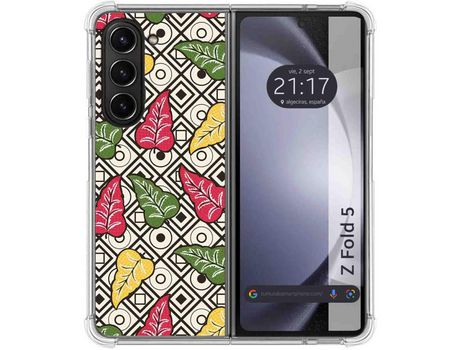 Funda para Samsung Galaxy Z Fold 5 5G TUMUNDOSMARTPHONE de Silicona con Diseño - Mulicolor