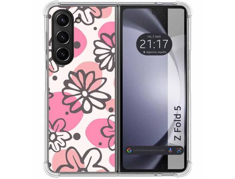 Funda para Samsung Galaxy Z Fold 5 5G TUMUNDOSMARTPHONE de Silicona con Diseño - Mulicolor