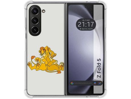 Funda para Samsung Galaxy Z Fold 5 5G TUMUNDOSMARTPHONE de Silicona con Diseño - Mulicolor